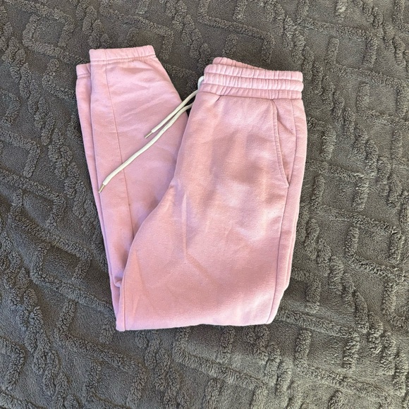 Forever 21 Pants - Forever 21 Women’s Pink High Waisted Jogger Sweatpants